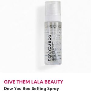 GIVE THEM LALA BEAUTY Dew You Boo Setting Spray Brand New Never Used